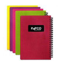 دفتر یادداشت 100 برگ متالیک پاپکو
